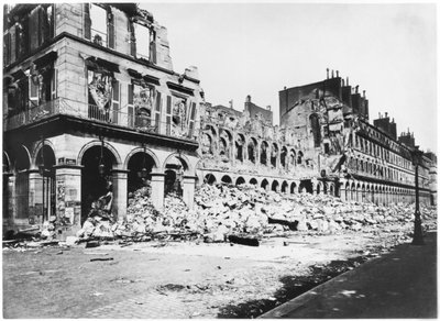 La Commune de Paris, Rue de Rivoli, 1871 - Alphonse Liebert